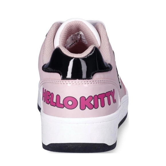 Hello Kitty by Sanrio Women's Pink Casual Court Sneakers - Picture 4 of 5